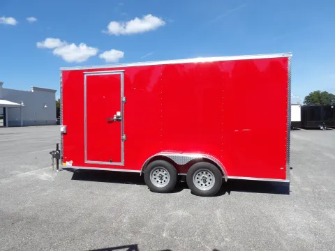 Another view of 2027 Diamond Cargo 7X16 Con Custom for sale in Cochran, GA at WOW Cargo Trailers