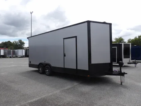 More photos of 2027 Hook & Line Cargo 8.5X20 TA Custom at WOW Cargo Trailers, GA