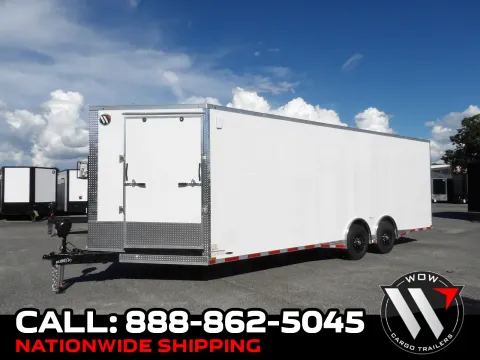 White 2027 Hook & Line Cargo 8.5X24 TA Custom for sale in Cochran, GA