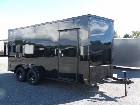 More photos of 2027 All World Trailers 7X16 TA Custom at WOW Cargo Trailers, GA