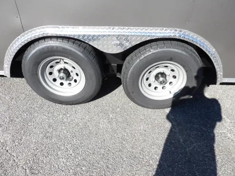 Another view of 2027 Steel Pines Cargo 8.5X24 TA3 for sale in Cochran, GA at WOW Cargo Trailers