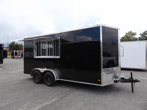More photos of 2027 All World Trailers 7X16 Con Custom at WOW Cargo Trailers, GA