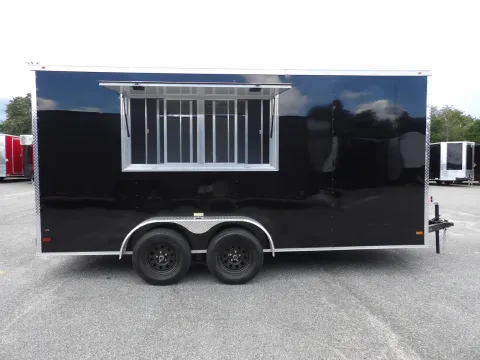More photos of 2027 All World Trailers 7X16 Con Custom at WOW Cargo Trailers, GA