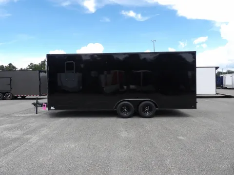 Another view of 2027 Steel Pines Cargo 8.5X20 TA Custom for sale in Cochran, GA at WOW Cargo Trailers
