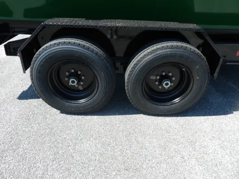Another view of 2027 Steel Pines Cargo 14' BP Roll Off Trailer for sale in Cochran, GA at WOW Cargo Trailers