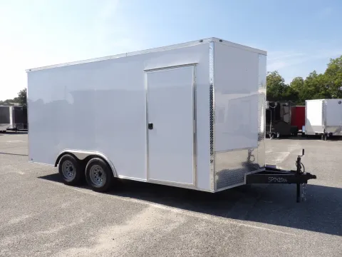 More photos of 2027 Steel Pines Cargo 8.5X16 TA Custom at WOW Cargo Trailers, GA