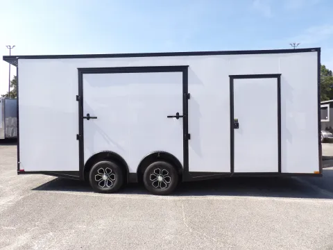 Another view of 2027 Hook & Line Cargo 8.5X20 TA Custom for sale in Cochran, GA at WOW Cargo Trailers