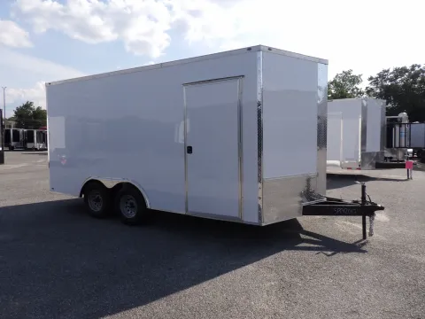 More photos of 2027 Steel Pines Cargo 8.5X16 TA Custom at WOW Cargo Trailers, GA