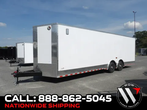 White 2027 Diamond Cargo 8.5X28 Custom for sale in Cochran, GA