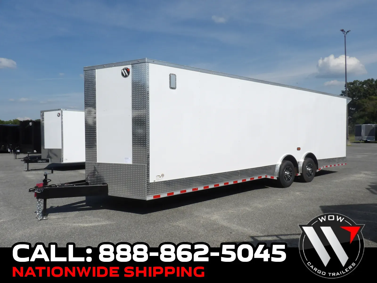 White 2027 Diamond Cargo 8.5X28 Custom for sale in Cochran, GA