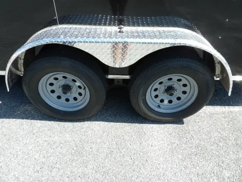 Another view of 2027 Diamond Cargo 7X16 Con Custom for sale in Cochran, GA at WOW Cargo Trailers