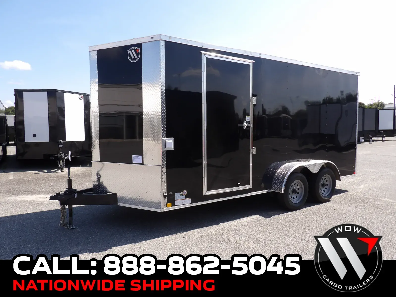 Black 2027 Diamond Cargo 7X16 Con Custom for sale in Cochran, GA