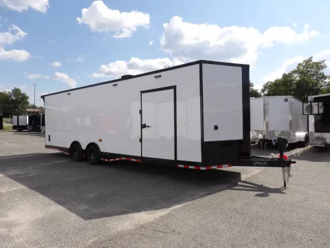 More photos of 2027 Steel Pines Cargo 8.5X28 Custom Race at WOW Cargo Trailers, GA