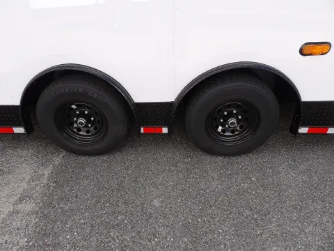 More photos of 2027 Steel Pines Cargo 8.5X28 Custom Race at WOW Cargo Trailers, GA