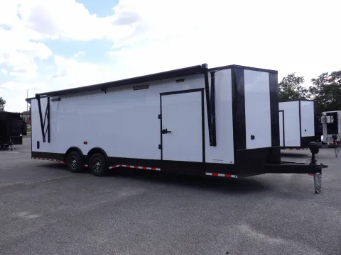 Another view of 2027 Diamond Cargo 8.5X28 Custom Race for sale in Cochran, GA at WOW Cargo Trailers