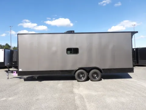 Another view of 2027 Steel Pines Cargo 8.5X24 Custom Race for sale in Cochran, GA at WOW Cargo Trailers
