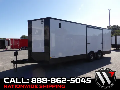 White 2027 Diamond Cargo 8.5X24 DC Race for sale in Cochran, GA