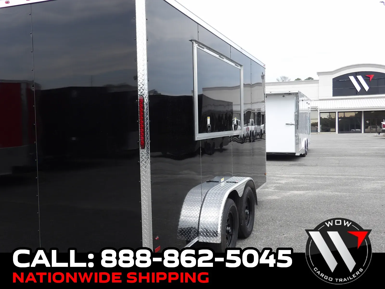 2027 All World Trailers 7X16 Con Custom
