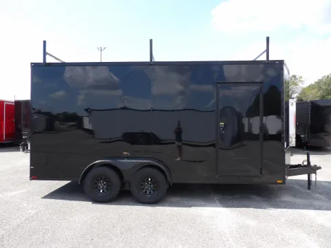 More photos of 2027 Hook & Line Cargo 7X16 TA Custom at WOW Cargo Trailers, GA