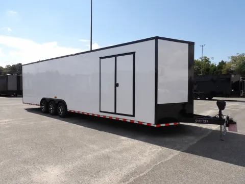 More photos of 2027 Steel Pines Cargo 8.5X32 Custom Race at WOW Cargo Trailers, GA