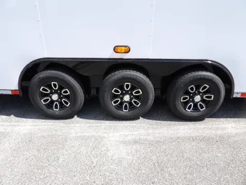 Another view of 2027 Steel Pines Cargo 8.5X32 Custom Race for sale in Cochran, GA at WOW Cargo Trailers