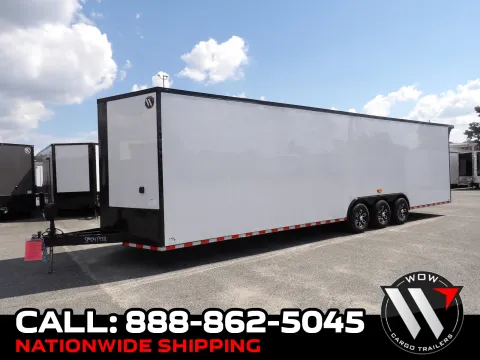Black 2027 Steel Pines Cargo 8.5X32 Custom Race for sale in Cochran, GA