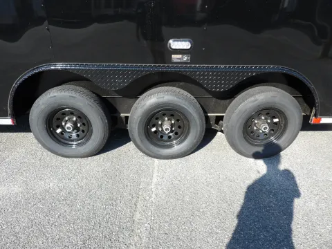 Another view of 2027 Hook & Line Cargo 8.5X32 Custom Race for sale in Cochran, GA at WOW Cargo Trailers