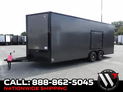 Black 2027 South GA Cargo 8.5X20 TA Custom for sale in Cochran, GA