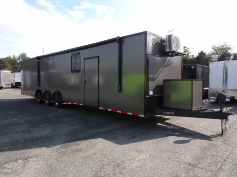 Another view of 2027 Hook & Line Cargo 8.5X36 Custom Race for sale in Cochran, GA at WOW Cargo Trailers