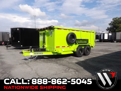 Green 2027 Steel Pines Cargo 7X14X4 for sale in Cochran, GA