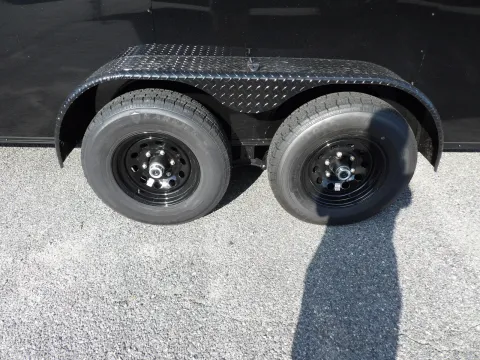 Another view of 2027 Steel Pines Cargo 7X16 TA Custom for sale in Cochran, GA at WOW Cargo Trailers
