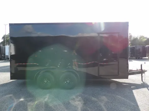 More photos of 2027 Steel Pines Cargo 7X16 TA Custom at WOW Cargo Trailers, GA