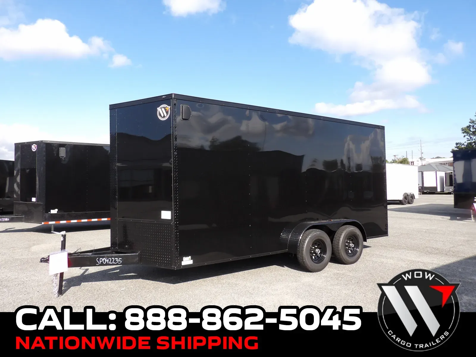 2027 Steel Pines Cargo 7X16 TA Custom