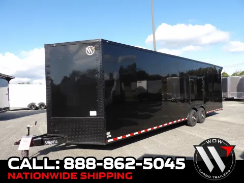 Black 2027 South GA Cargo 8.5X28 Custom for sale in Cochran, GA