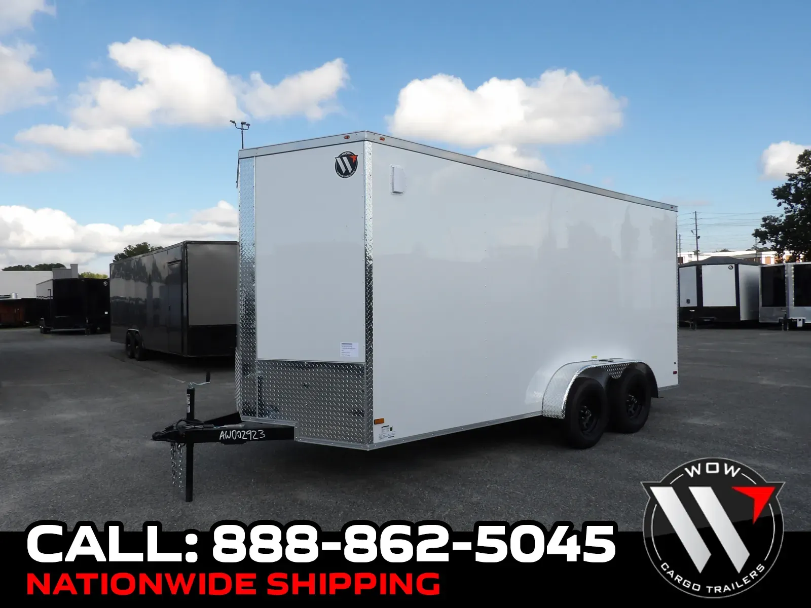 2027 All World Trailers 7X16 TA Custom
