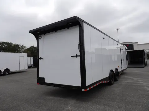 Another view of 2027 Steel Pines Cargo 8.5X30 Custom Race for sale in Cochran, GA at WOW Cargo Trailers