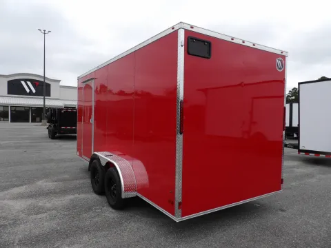 Photos of 2027 All World Trailers 7X16 Con Custom for sale in Cochran, GA at WOW Cargo Trailers