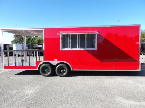More photos of 2027 Hook & Line Cargo 8.5X24 BBQ Custom at WOW Cargo Trailers, GA