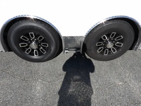 Another view of 2027 Steel Pines Cargo 8.5X28 Custom Race for sale in Cochran, GA at WOW Cargo Trailers