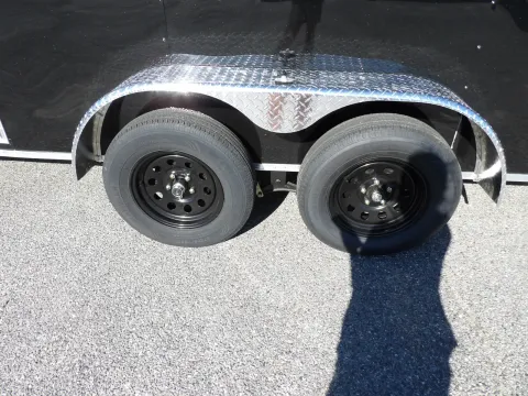 Another view of 2027 All World Trailers 7X16 Con Custom for sale in Cochran, GA at WOW Cargo Trailers