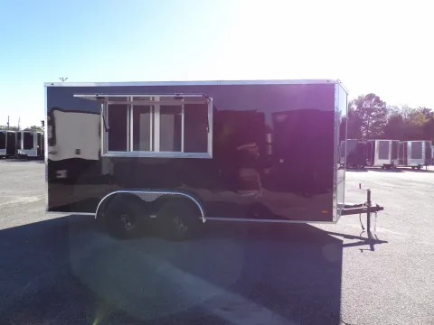 More photos of 2027 All World Trailers 7X16 Con Custom at WOW Cargo Trailers, GA