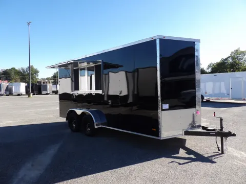 More photos of 2027 All World Trailers 7X16 Con Custom at WOW Cargo Trailers, GA