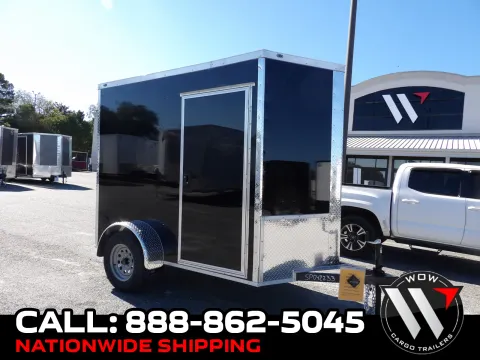 Black 2027 Steel Pines Cargo 5x8 SA for sale in Cochran, GA