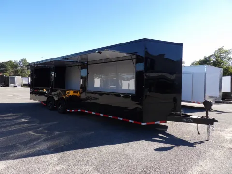 Another view of 2027 Steel Pines Cargo 8.5X30 Custom for sale in Cochran, GA at WOW Cargo Trailers