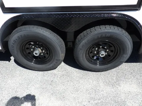 Another view of 2027 Steel Pines Cargo 8.5X20 TA Custom for sale in Cochran, GA at WOW Cargo Trailers
