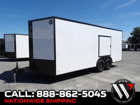 Black 2027 Steel Pines Cargo 8.5X20 TA Custom for sale in Cochran, GA