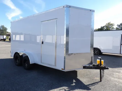 Another view of 2027 Hook & Line Cargo 7X14 TA Custom for sale in Cochran, GA at WOW Cargo Trailers
