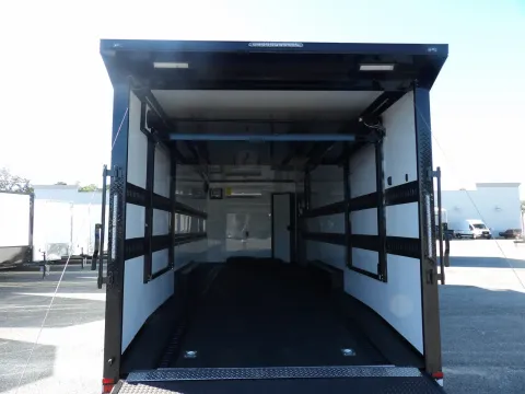 Another view of 2027 Hook & Line Cargo 8.5x30 Race Ready for sale in Cochran, GA at WOW Cargo Trailers