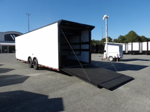 Photos of 2027 Hook & Line Cargo 8.5x30 Race Ready for sale in Cochran, GA at WOW Cargo Trailers