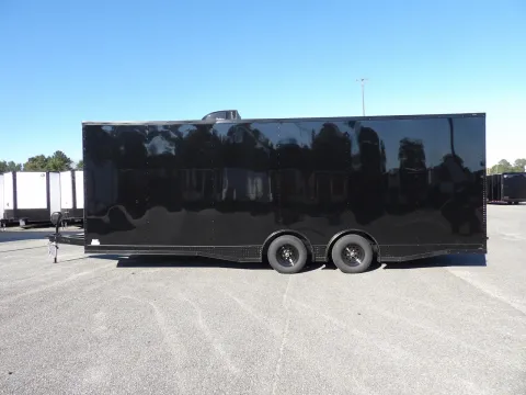 Another view of 2027 Steel Pines Cargo 8.5X24 Custom Race for sale in Cochran, GA at WOW Cargo Trailers